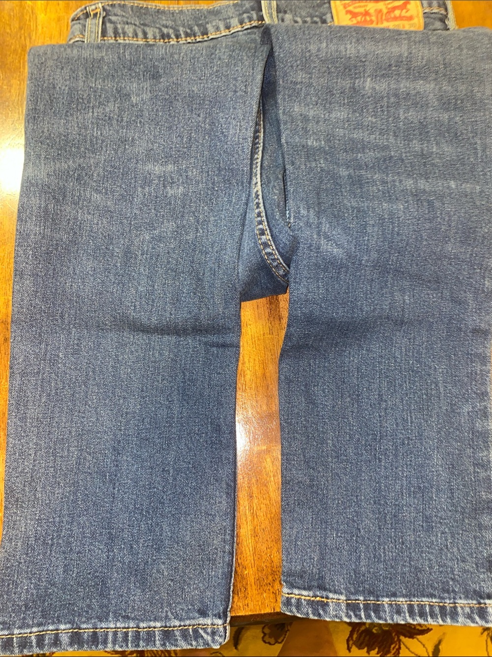 Levi's Jeans 511 Straight Leg in Dark Blue - Picture 7 of 7